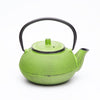 Hellgrüne Teekanne mit Hagelmuster [0,6 Liter]