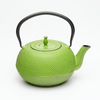 Hellgrüne Teekanne mit Hagelmuster [1,8 Liter]